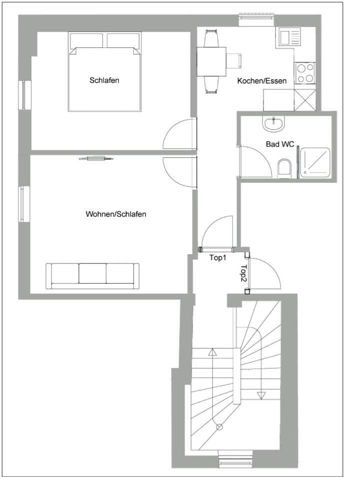 Idyllische Suite In Zentrumsnaehe Mit Parkplatz Top 1 Gmunden Esterno foto